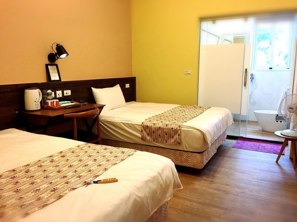 Lei Mi Er Hua Yuan Min Su Apartment Pinghe ภายนอก รูปภาพ
